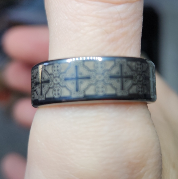 Calvin's titanium men's ring size 10 - Picture 2 of 4